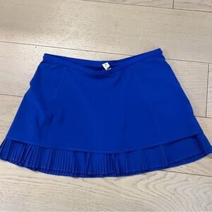 Lululemon Athletica Vibrant Blue Mini Skirt